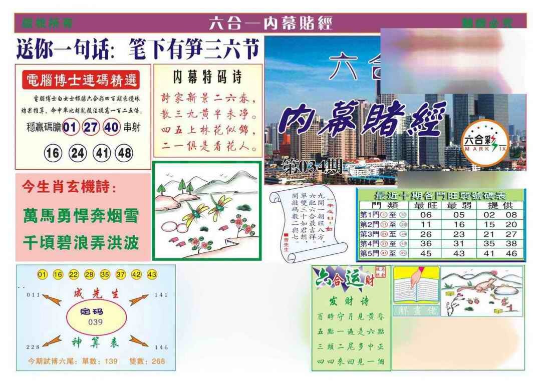 034期内幕赌经[图]